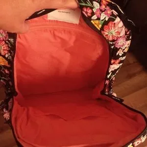 Vera Bradley Large Essential Laptop Backpack Tangerine Twist NWT Vera Bradley Bags | Hp Vera Bradley | Tangerine Twist  main image 3
